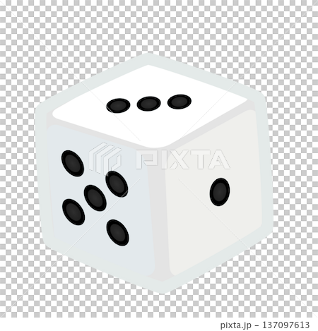 サイコロのイラスト サイコロのイラスト 137097613