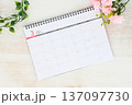 新生活準備の3月カレンダー 137097730