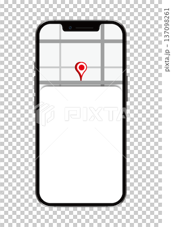 スマートフォンと地図 スマートフォンと地図 137098261