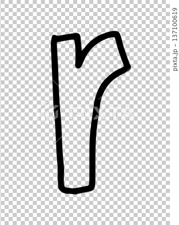 Hand writing r lower case alphabet outline for letters, kid colouring book, art, sketch, painting, decoration, font, typography, text, message, initials, tattoo, sticker, words, fridge magnet, icon 137100619