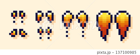 Simple color icons. Simple color icons. 137100985