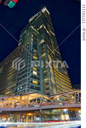あべのハルカスの夜景 137101112