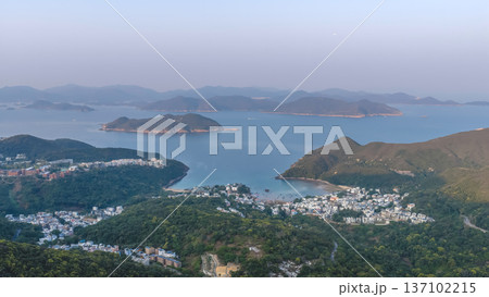 Peaceful Sheung Sze Wan Bay Surrounded by Lush Hills Feb 22 2026 137102215