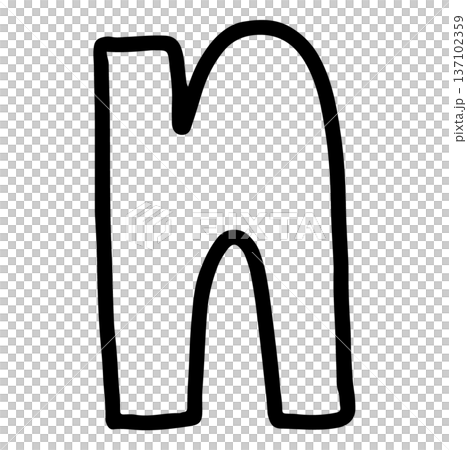 Hand writing n lower case alphabet outline for letters, kid colouring book, art, sketch, painting, decoration, font, typography, text, message, initials, tattoo, sticker, words, fridge magnet, icon Hand writing n lower case alphabet outline for letters, kid colouring book, art, sketch, painting, decoration, font, typography, text, message, initials, tattoo, sticker, words, fridge magnet, icon 137102359