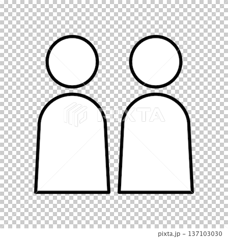 People icons representing teams and pairs People icons representing teams and pairs 137103030