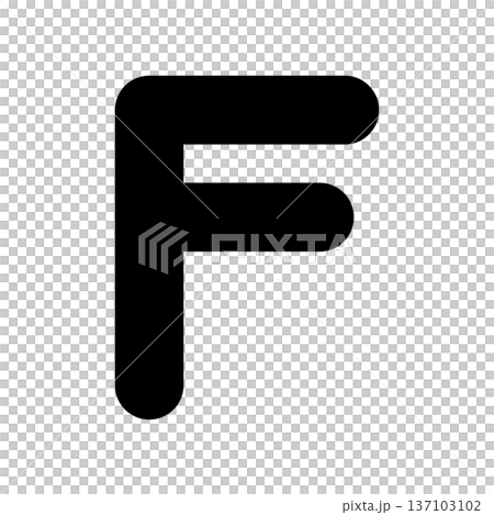 字母 F 的簡單圖標 字母 F 的簡單圖標 137103102