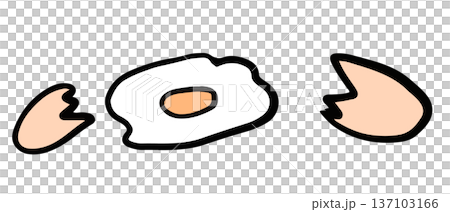 Hand drawn egg and eggshells for breakfast, brunch, cook book, sticker, menu, cafe, restaurant, recipe, ingredient, supermarket, grocery shopping, cuisine, quick meal, market, mart, kitchenware, home Hand drawn egg and eggshells for breakfast, brunch, cook book, sticker, menu, cafe, restaurant, recipe, ingredient, supermarket, grocery shopping, cuisine, quick meal, market, mart, kitchenware, home 137103166
