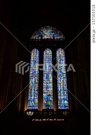 リヴァプール大聖堂の内観 リヴァプール大聖堂の内観 137103318