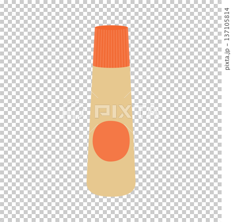 Simple illustration of liquid glue 137105814