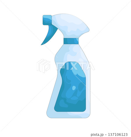 Illustration of Spray bottle Illustration of Spray bottle 137106123