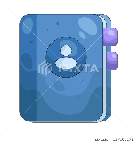 Illustration of contract Illustration of contract 137106172