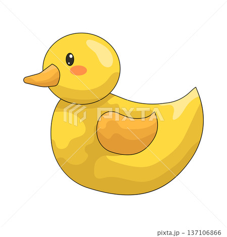 Illustration of Rubber duck 137106866