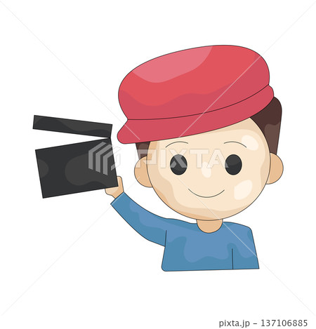 Illustration of director  137106885