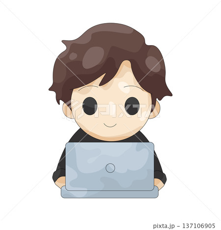 Illustration of graphic designer Illustration of graphic designer 137106905