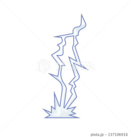 Illustration of Lightning bolt Illustration of Lightning bolt 137106918
