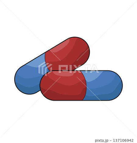 Illustration of Capsule Illustration of Capsule 137106942