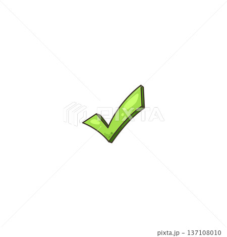 Illustration of checkmark Illustration of checkmark 137108010