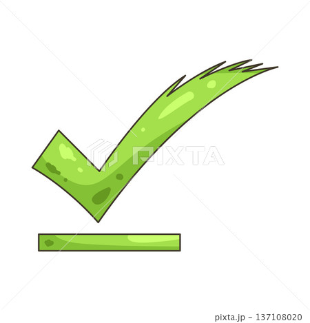 Illustration of checkmark 137108020