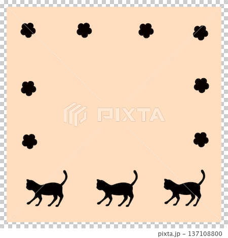 Cat frame 137108800