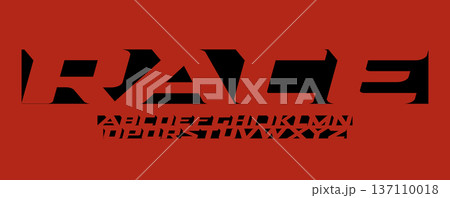 Speed Race Font Logo Alphabet Edgy Sharp Letter Set Modern Typography, Wide Bold Italic Typographic Design for Dynamic Title, Automotive Headline, Type Symbol Logotype, Sports Fonts. Vector Typeface Speed Race Font Logo Alphabet Edgy Sharp Letter Set Modern Typography, Wide Bold Italic Typographic Design for Dynamic Title, Automotive Headline, Type Symbol Logotype, Sports Fonts. Vector Typeface 137110018