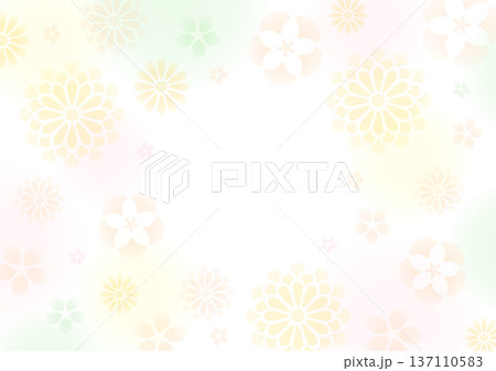 春の花の背景 137110583