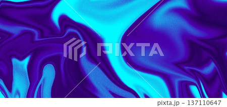 Modern Glossy Marble Pattern with Flowing Waves 137110647