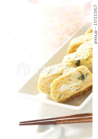 しらすとネギの卵焼き しらすとネギの卵焼き 137111917