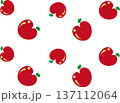 リンゴの背景パターン 137112064