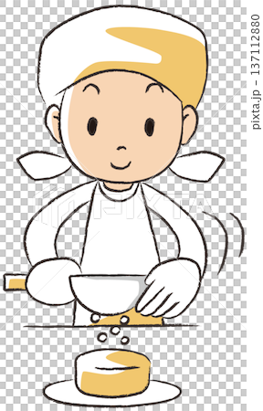 調理師をする人 137112880