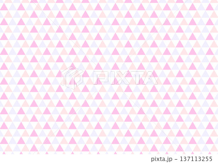 シンプルな三角形の背景素材 137113255