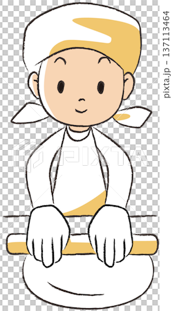 A person who works as a chef 137113464