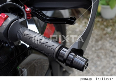 バイク部分クローズアップ バイク部分クローズアップ 137113947