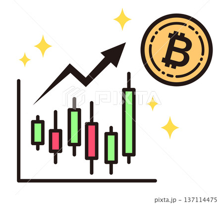 爆上がりする仮想通貨 137114475