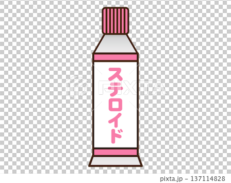 Steroid illustration material 137114828