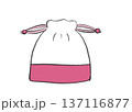 かわいいピンク色の巾着 137116877