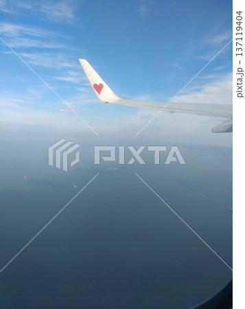 飛行機から見た風景 飛行機から見た風景 137119404