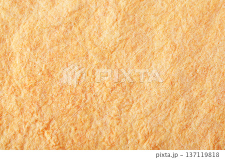 Yellow orange abstract rough textured fabric surface background 137119818