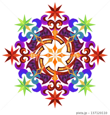 ornament abstraction of different colors, with transition to different colors ornament abstraction of different colors, with transition to different colors 137120110