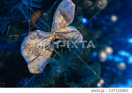 New Year's decorations for the premises 137120861