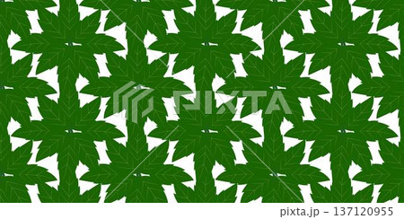 Tropical leaf pattern featuring modern botanical foliage design in natural green tones. Perfect for textile, fabric, wallpaper, packaging, branding, wrapping paper, background decoration Tropical leaf pattern featuring modern botanical foliage design in natural green tones. Perfect for textile, fabric, wallpaper, packaging, branding, wrapping paper, background decoration 137120955