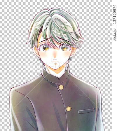 身穿制服的男學生 負面 137120974