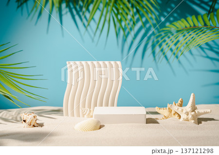 Empty platform podium 137121298