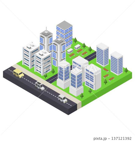 Isometric city 137121392