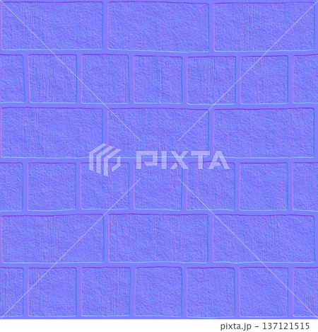 Detailed Masonry Brick Wall Normal Map Assetのイラスト素材 [137121515] - PIXTA