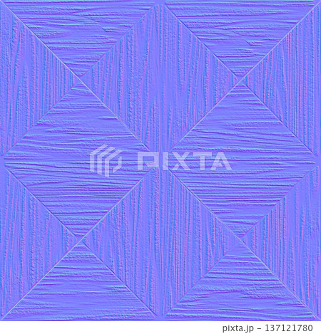 Textured Wood Triangle Mosaic Normal Mapのイラスト素材 [137121780] - PIXTA