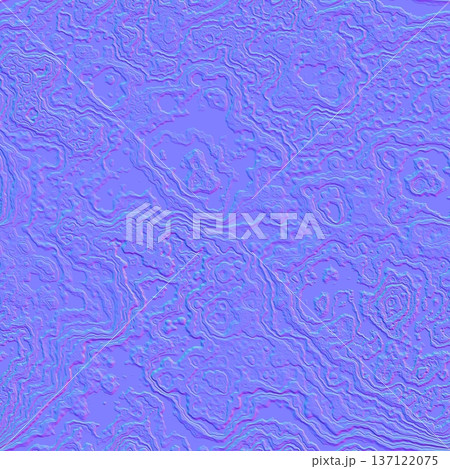 Detailed Topographical Terrain Normal Map Detailed Topographical Terrain Normal Map 137122075