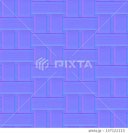Interwoven Linear Block Normal Map Textureのイラスト素材 [137122113] - PIXTA