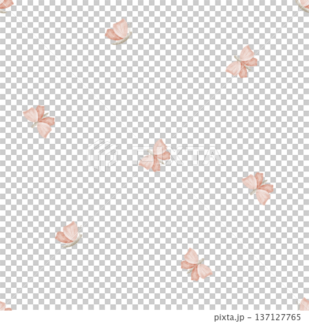 Pattern pink butterflies flying chaotically. Watercolor illustrations in children's style. Seamless spring summer print, hand-drawn on isolated background for textile design fabrics clothing wallpaper Pattern pink butterflies flying chaotically. Watercolor illustrations in children's style. Seamless spring summer print, hand-drawn on isolated background for textile design fabrics clothing wallpaper 137127765