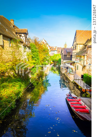 Colmar, beautiful town of Alsace, France Colmar, beautiful town of Alsace, France 137128847