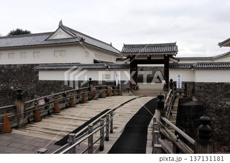山形城　二ノ丸東大手門　史跡　山形県　山形市 137131181